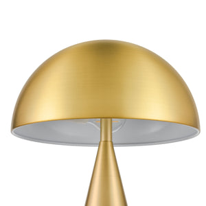 Brass/White