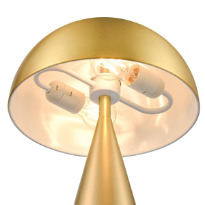Brass/White