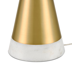 Brass/White
