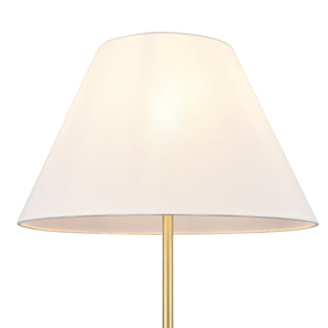 Brass/White