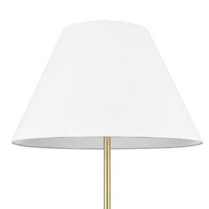 Brass/White
