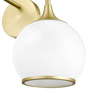 Brushed Brass/Opal