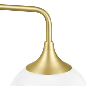 Brushed Brass/Opal