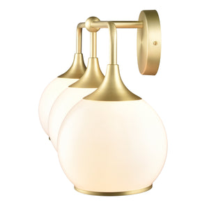 Brushed Brass/Opal