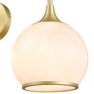 Brushed Brass/Opal