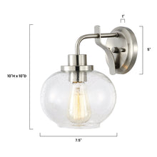 Load image into Gallery viewer, Satin Nickel, dimensions
