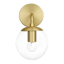 Load image into Gallery viewer, Brushed Brass/Clear
