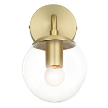 Load image into Gallery viewer, Brushed Brass/Clear

