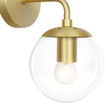 Load image into Gallery viewer, Brushed Brass/Clear
