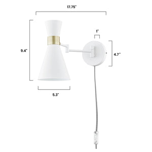 White, dimensions
