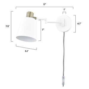 White, dimensions
