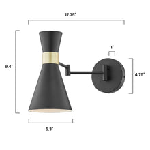 Load image into Gallery viewer, Black, dimensions
