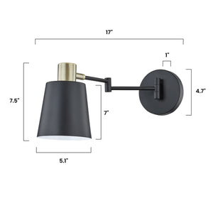 Black, dimensions