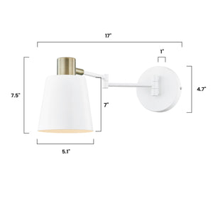 White, dimensions