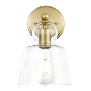 Brushed Brass/Clear