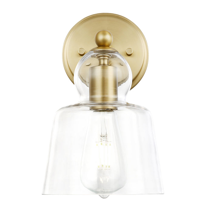 Brushed Brass/Clear