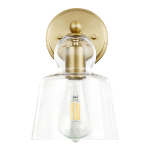 Brushed Brass/Clear