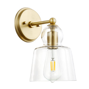 Brushed Brass/Clear