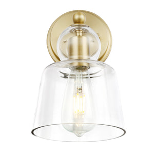 Brushed Brass/Clear