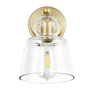 Brushed Brass/Clear