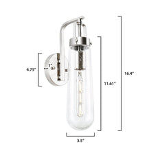 Load image into Gallery viewer, Satin Nickel/Seeded, dimensions
