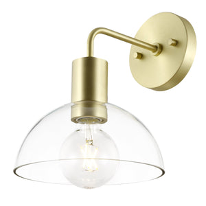 Brushed Brass/Clear