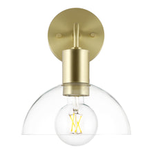 Load image into Gallery viewer, Brushed Brass/Clear
