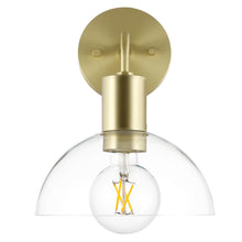 Load image into Gallery viewer, Brushed Brass/Clear
