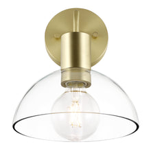 Load image into Gallery viewer, Brushed Brass/Clear

