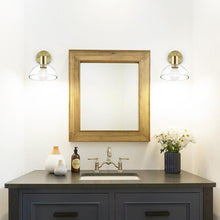 Load image into Gallery viewer, Brushed Brass/Clear
