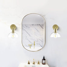 Load image into Gallery viewer, Brushed Brass/Clear

