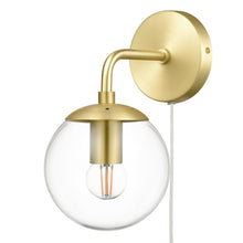 Load image into Gallery viewer, Brushed Brass/Clear
