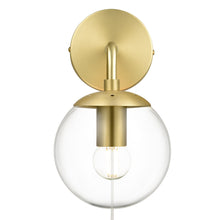 Load image into Gallery viewer, Brushed Brass/Clear
