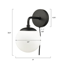 Load image into Gallery viewer, Black/White, dimensions
