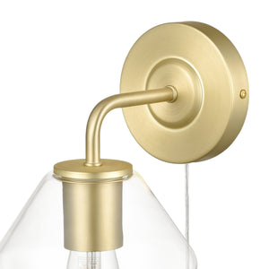 Brushed Brass/Clear