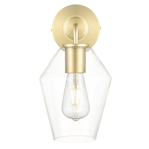 Brushed Brass/Clear