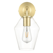 Load image into Gallery viewer, Brushed Brass/Clear
