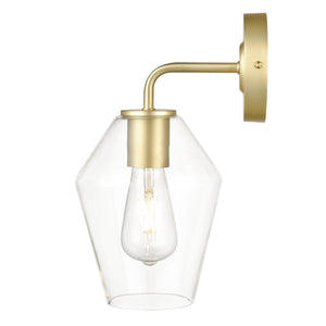 Brushed Brass/Clear
