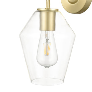 Brushed Brass/Clear