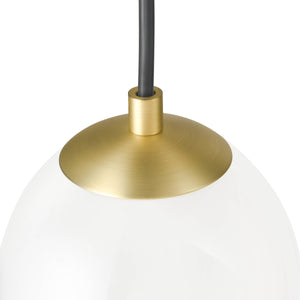 Black/Brass/White