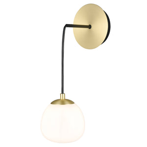 Black/Brass/White