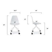Load image into Gallery viewer, White, dimensions
