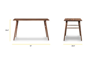 Walnut, dimensions
