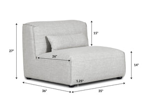Soho Grey, dimensions