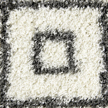 Load image into Gallery viewer, White - Dark Grey/8&#39;x10&#39;
