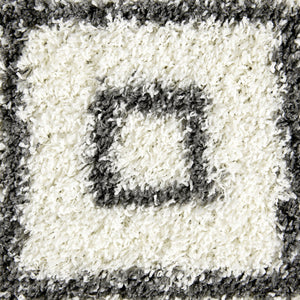 White - Dark Grey/8'x10'