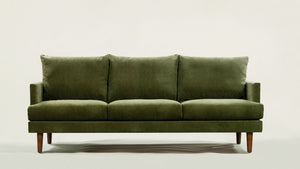 Distressed Green Velvet