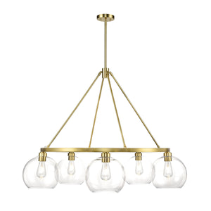 Brushed Brass/Clear
