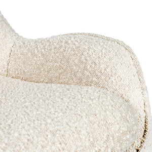 Crema White Boucle