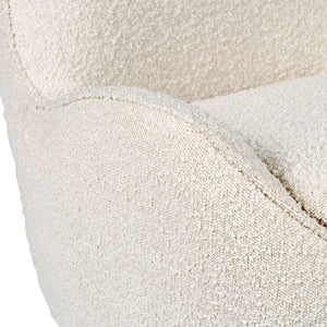 Crema White Boucle